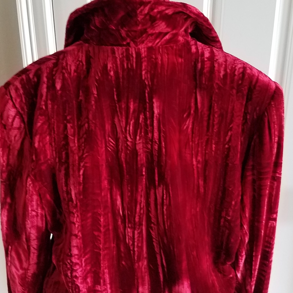 Velvet jacket - Picture 3 of 5
